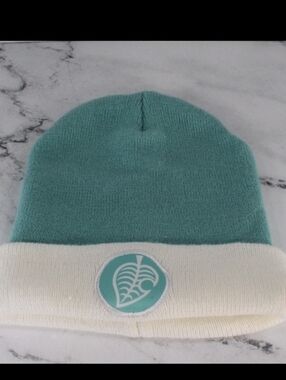 Animal Crossing New Horizons Mint Green Culturefly Nintendo Beanie Hat